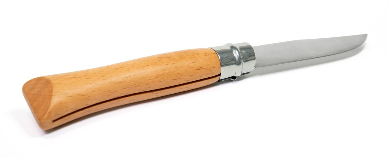 Taschenmesser Drehverschluss CURVILA Klappmesser Einhandmesser Messer Holzgriff 