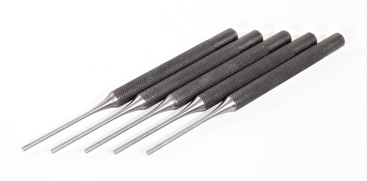 5x RENNSTEIG Splintentreiber 150x10x4mm kordiert geriffelt Meißel Körner Treiber