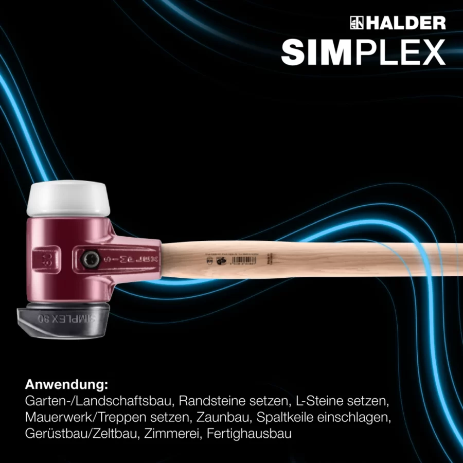 SIMPLEX-Einsatz, Gummikomposition, schwarz, mit Standfuß | D=100 mm | 3202.200