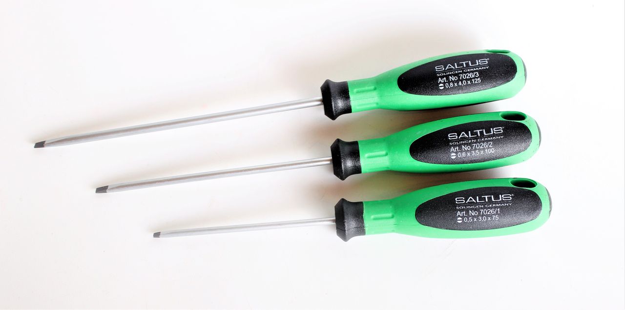 Zestaw wkrętaków SALTUS 3-częściowy profesjonalny zestaw wkrętaków krzyżakowych