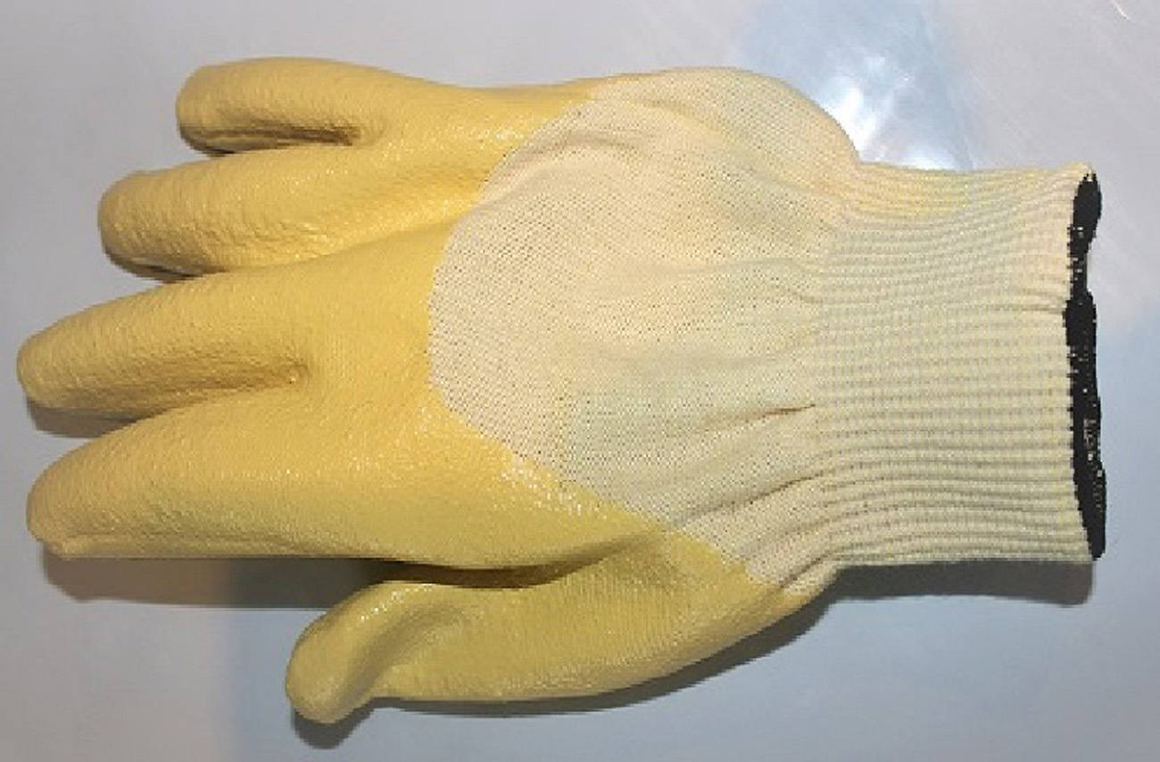 KCL K-NIT 861 gelb Arbeits-Handschuhe Gr. 10 Schnittschutzhandschuhe Nitril