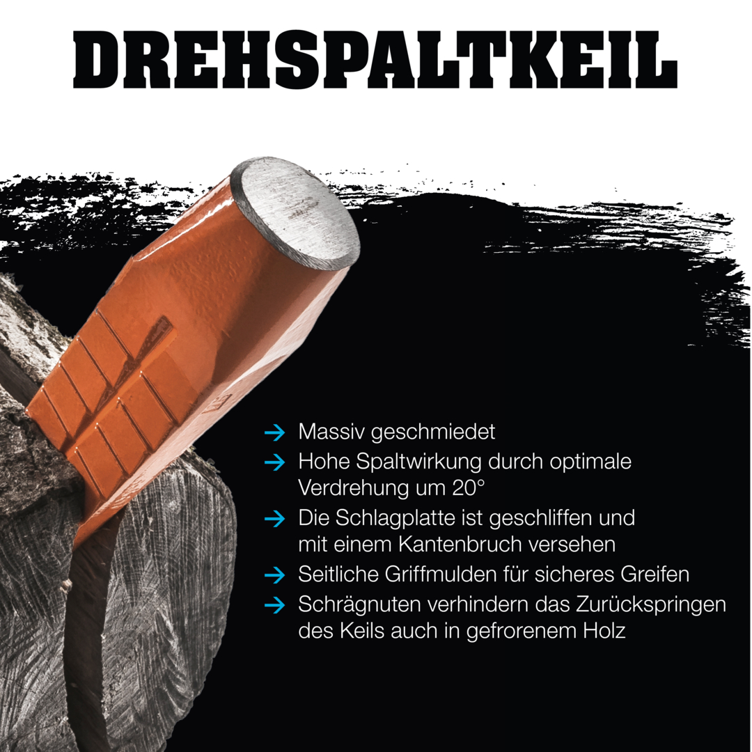 Drehspaltkeil, inkl. praktischer Transportbox aus Spezialkunststoff | 3556.260