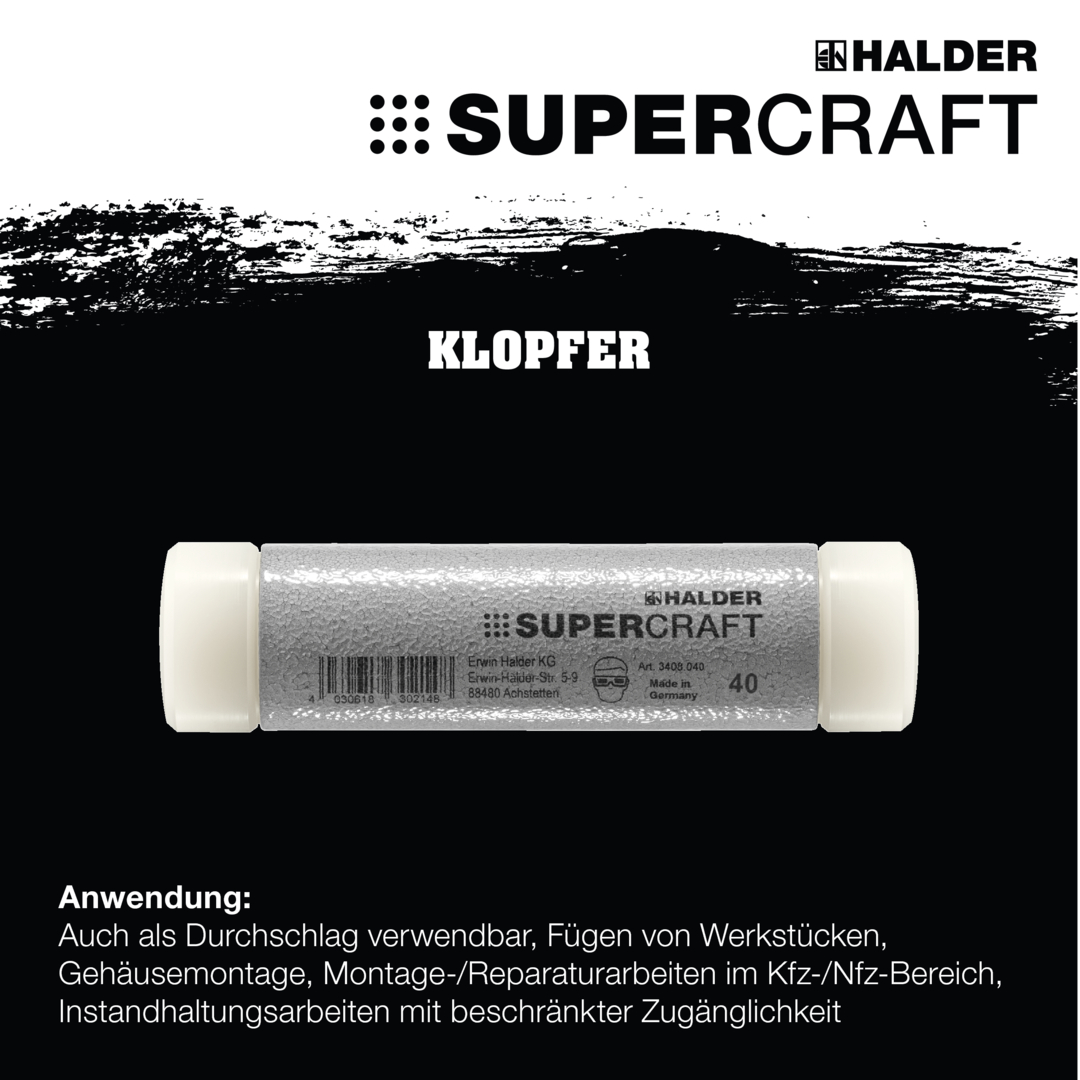 Klopfer, rückschlagfrei | D=30 mm | 3408.030