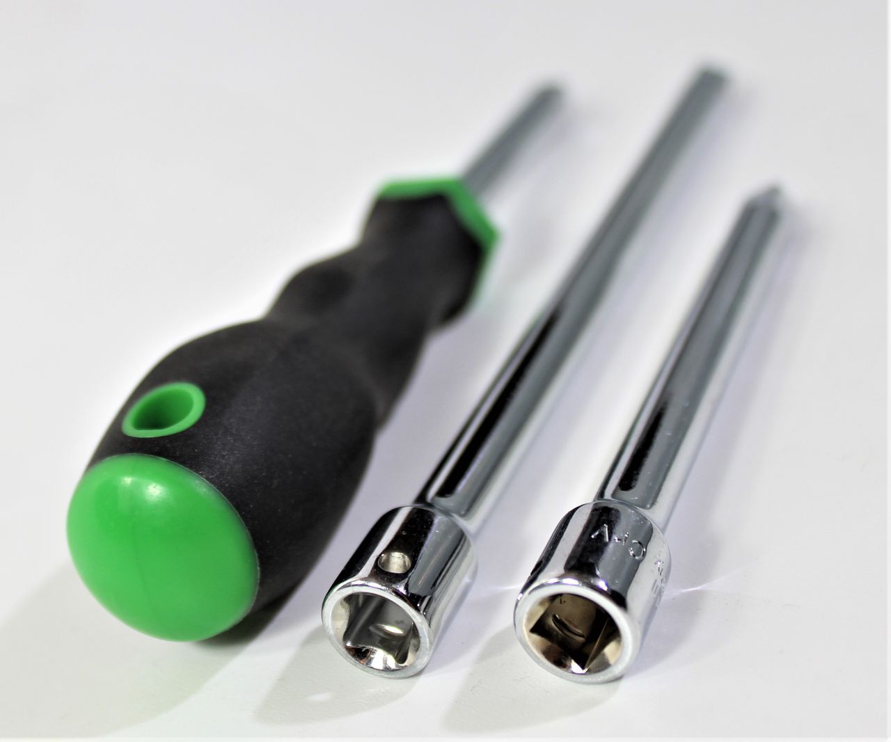 SALTUS Set Antriebs- & Verbindungsteile 1/4" 3-teilig Schraubgriff Verlängerung