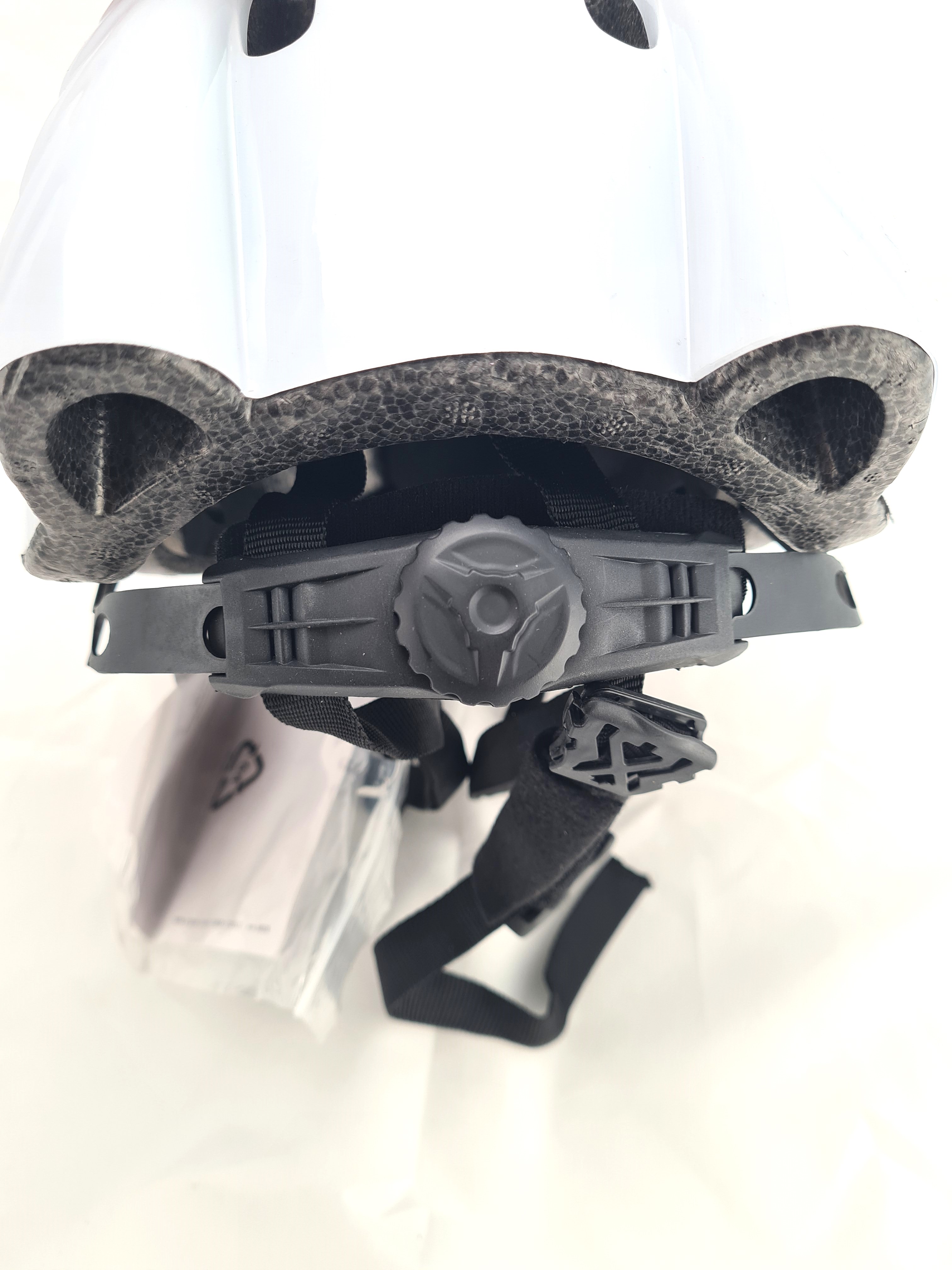 Safe & Sweet Kinder-Fahrradhelm 3D 49–55 cm Verstellbar Hasen-Design Robust Weiß