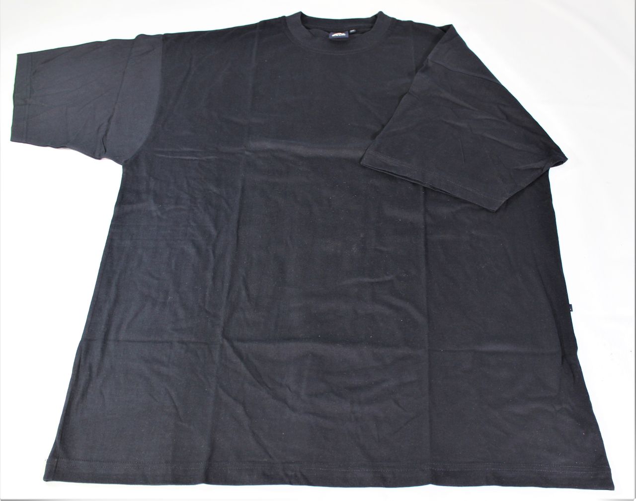 Podstawowa koszulka męska z okrągłym dekoltem granatowy t-shirt bawełniana koszulka bawełniana