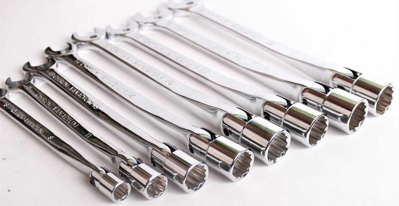 SALTUS Zestaw kluczy do przegubów widełkowych 8-częściowy 8-19 mm 3w1