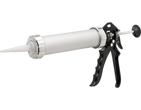 FREUND Kartuschenpistole 310 ml Aluminiumgehäuse Silikonpistole Sanitärwerkzeug