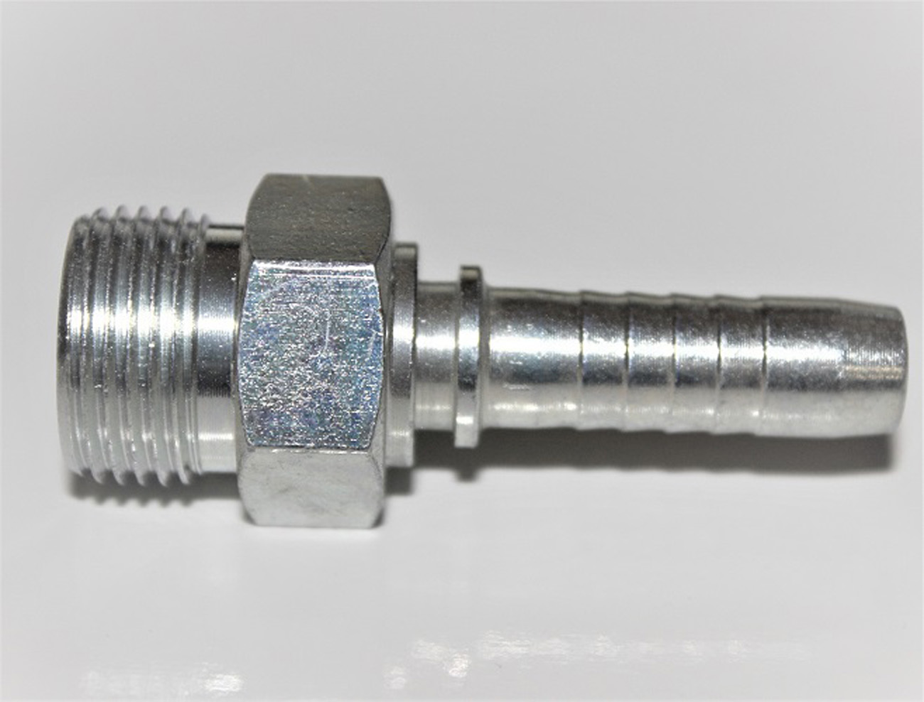 4 x Hydraulik Schlaucharmatur CES gerade Ausführung DN 10 schwere Reihe Stahl