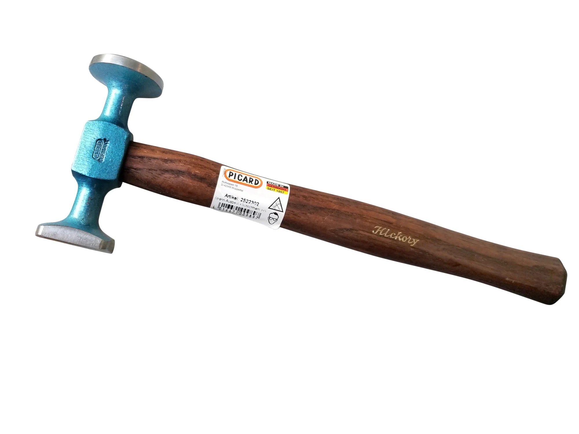 PICARD Schlichthammer 2522302 Spann- & Ausbeulhammer Hickorystiel Hammer Stahl