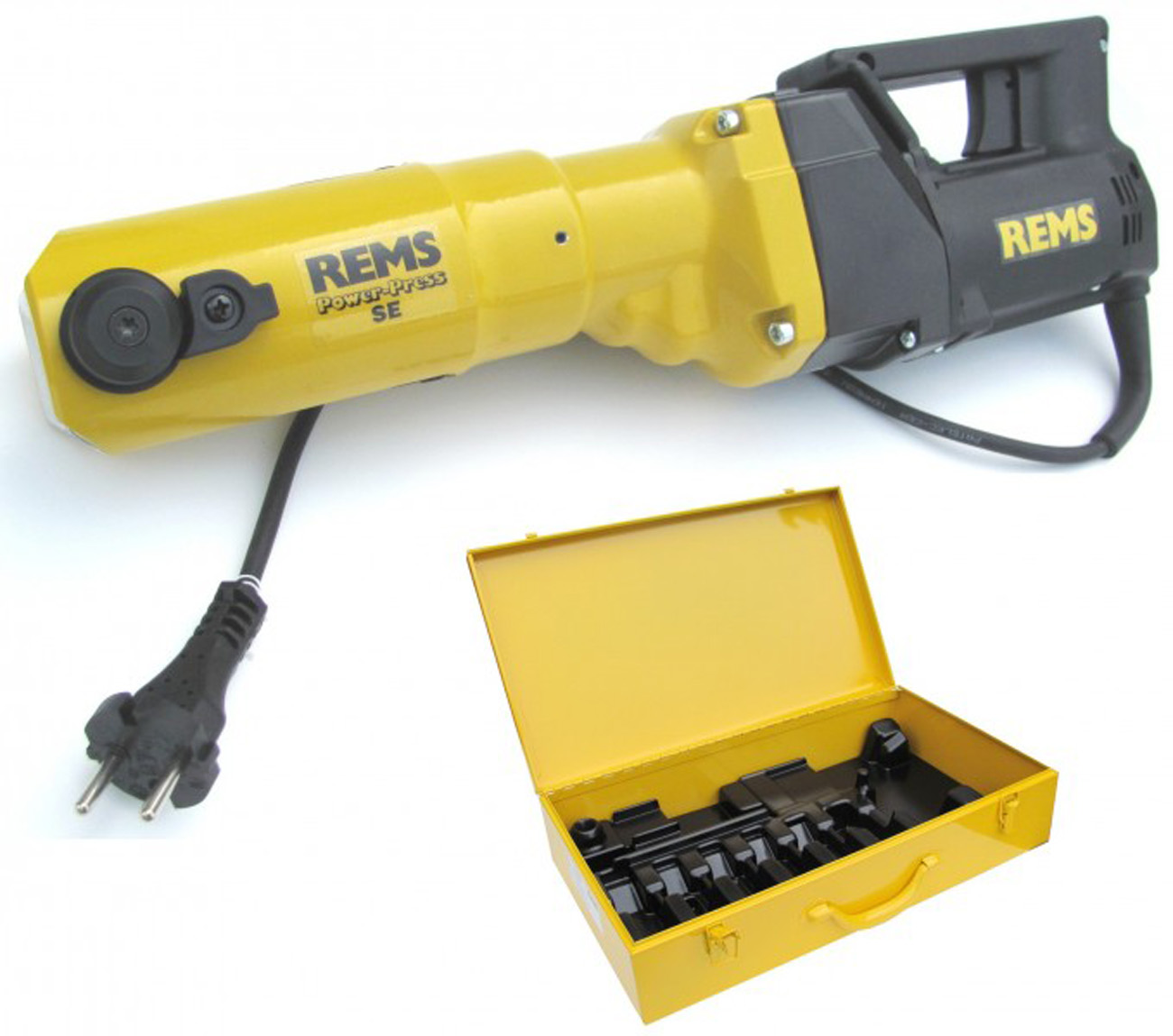 REMS zaciskarka Power Press SE z walizką nr 572111 cęgi zaciskowe następca E