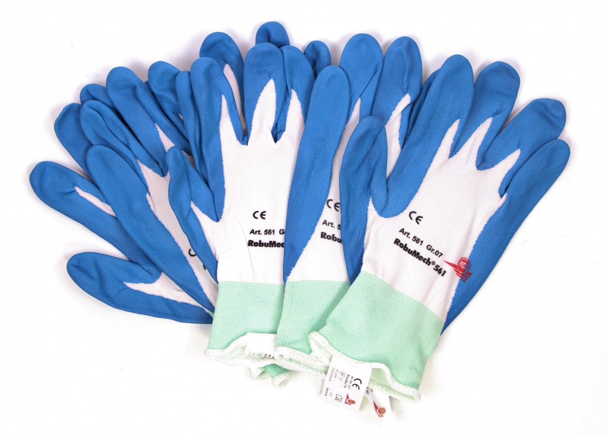 KCL Handschuhe RobuMech 561 HONEYWELL Gr. 7 Schutzhandschuhe Arbeitshandschuhe
