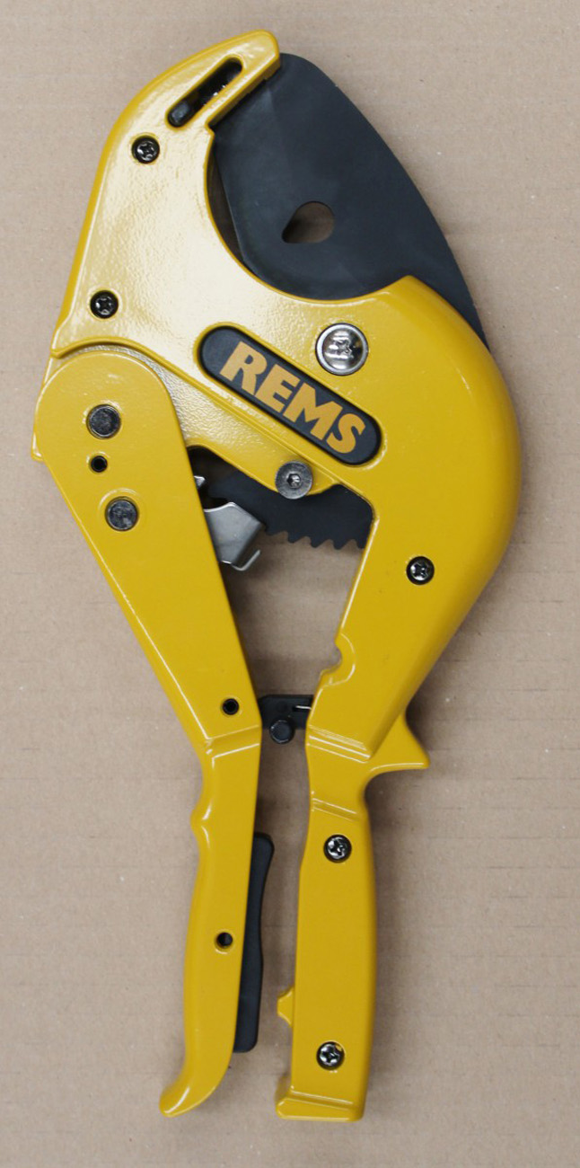 REMS Rohrschere 291270 ROS P 63 P Kunststoffschere Schere Rohre Sanitär Heizung