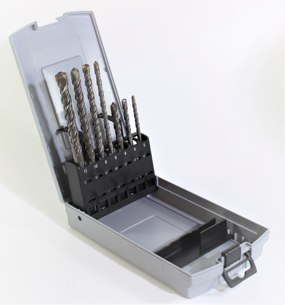 KWB Hammerbohrer Set 7-tlg. Hammer Drill SDS Plus Bohrer in Kiste bohren Satz