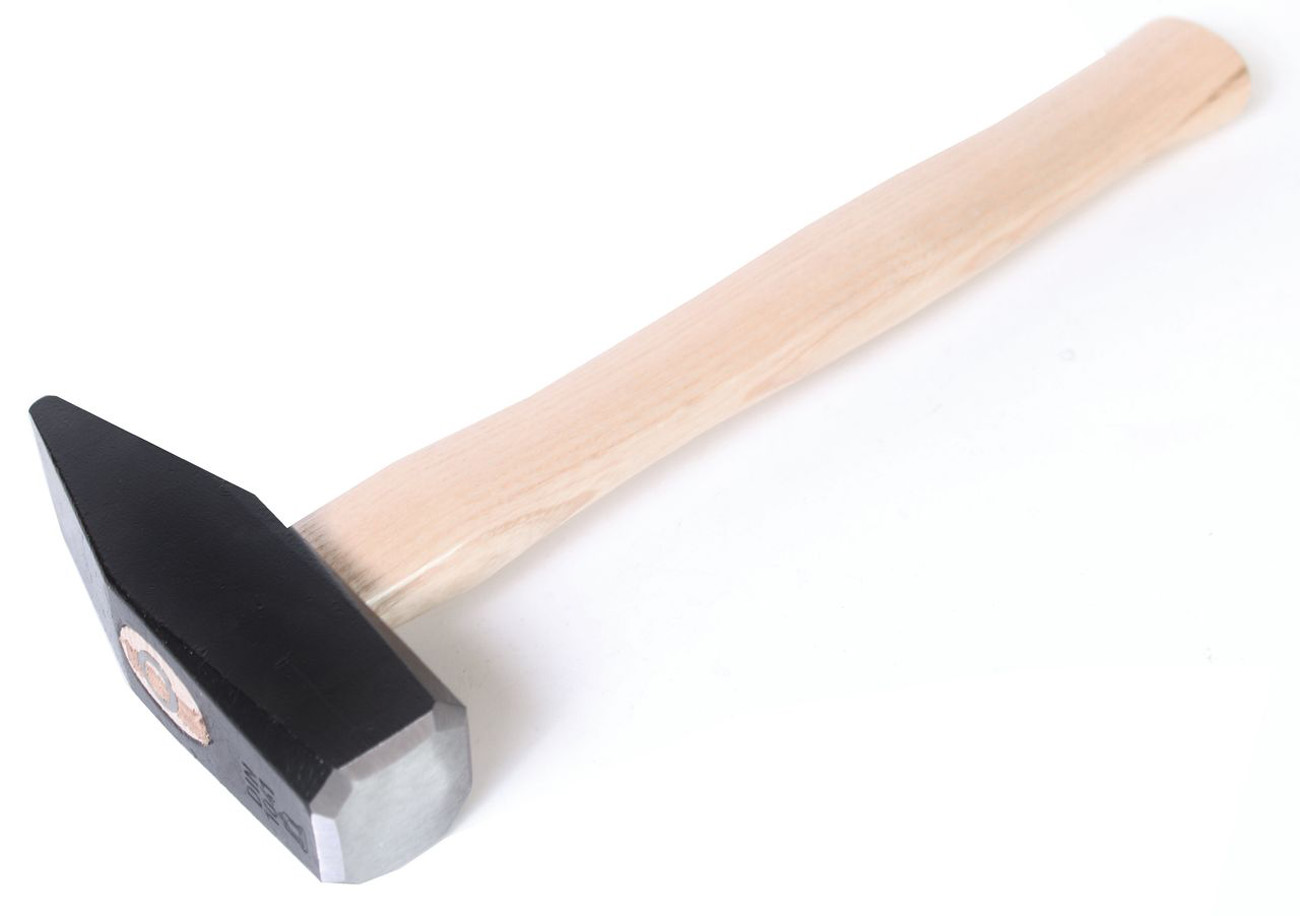 PICARD Młotek ślusarski 1,5 kg Młotek ślusarski DIN 1401 Drewniany trzonek 1500 g