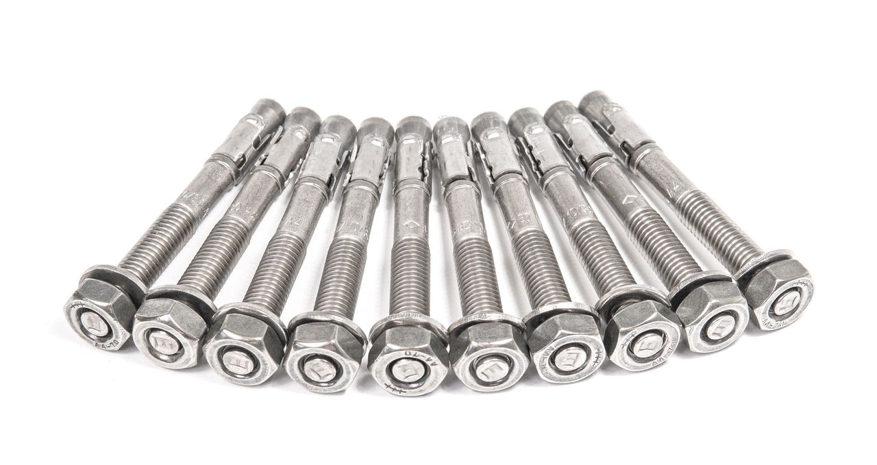 10 x Schwerlastdübel M12 Edelstahl A4 VA Bolzenanker Schwerlastanker Dübel M 12 10 x Schwerlastdübel M10 Edelstahl A4 VA Bolzenanker Schwerlastanker Dübel M 10