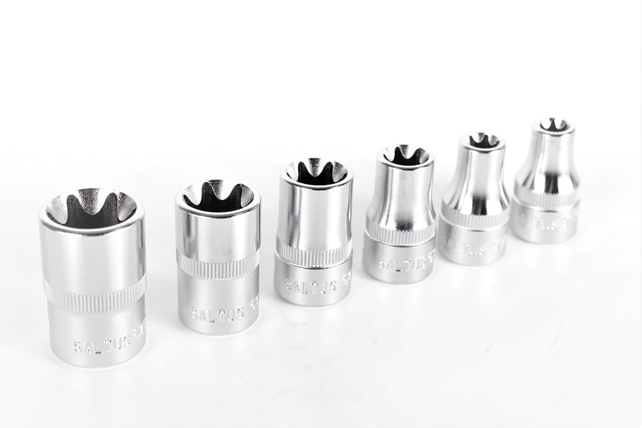 Zestaw wkrętaków SALTUS 6 szt. 1/2" Zewnętrzne narzędzie do wkręcania z gniazdem Torx