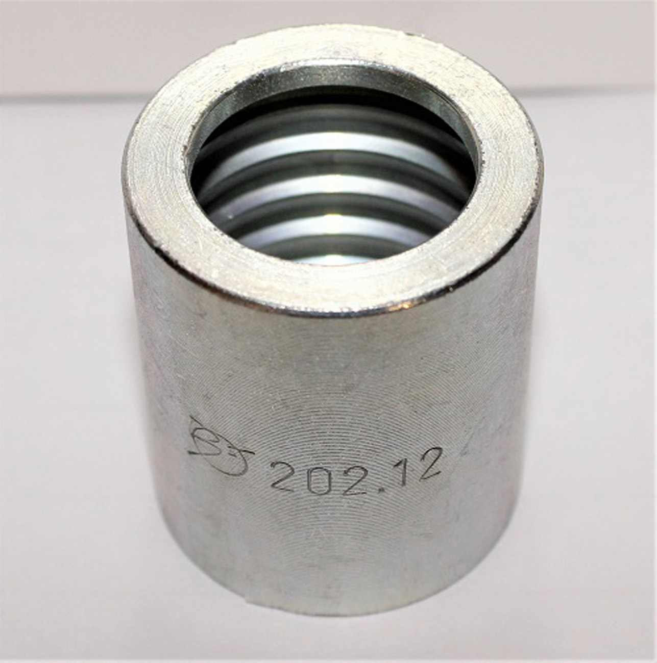 2 x BALFLEX hydrauliczna tuleja zaciskowa wąż tuleja zaciskowa złączka zaciskowa stal DN20