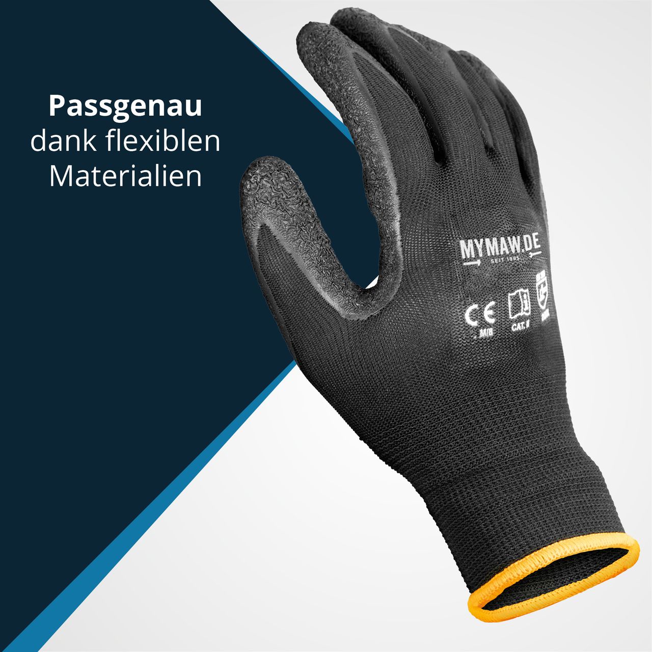 12 par rękawic roboczych "Gecko" rękawice montażowe 12 Paar Arbeitshandschuhe "Gecko" Montagehandschuhe, Werkstatthandschuhe im Paket