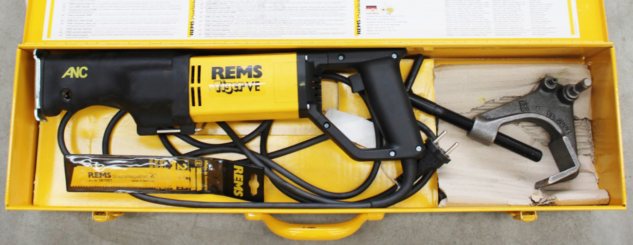 REMS Rohr Säbelsäge Tiger ANC VE Set Nr. 560027 Reciprosäge Säge Tigersäge