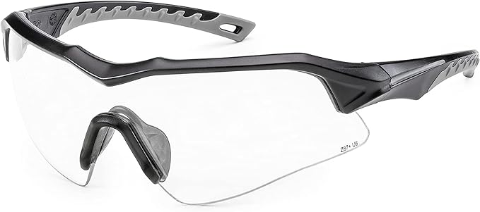 10x SOLID Schutzbrille Seitenschutz UV-Schutz Airsoft Schiessen Paintball Jäger