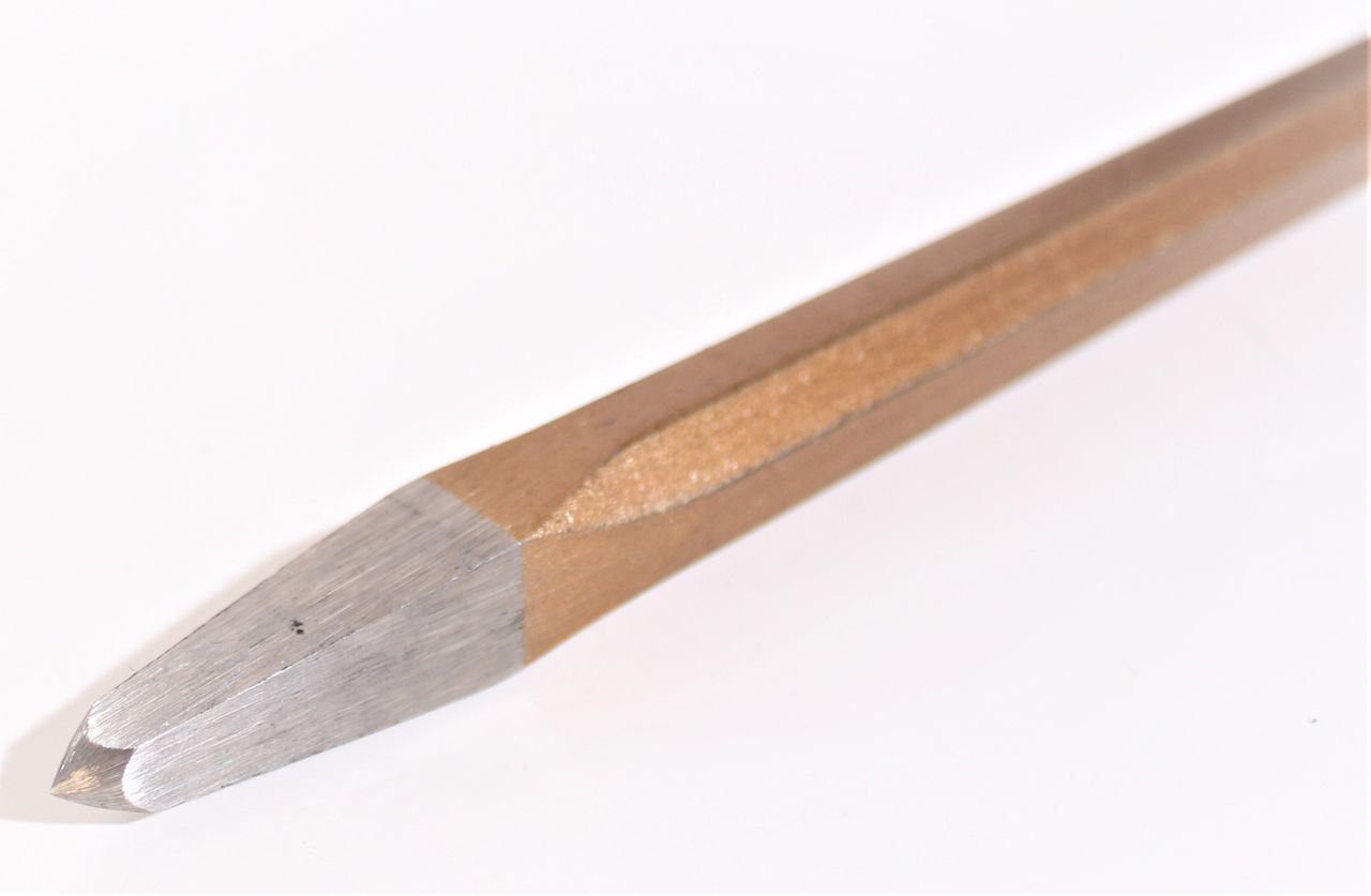 RENNSTEIG Spitzmeißel Chrom Vanadium 400x20mm Meißel Maurermeißel Schlagwerkzeug