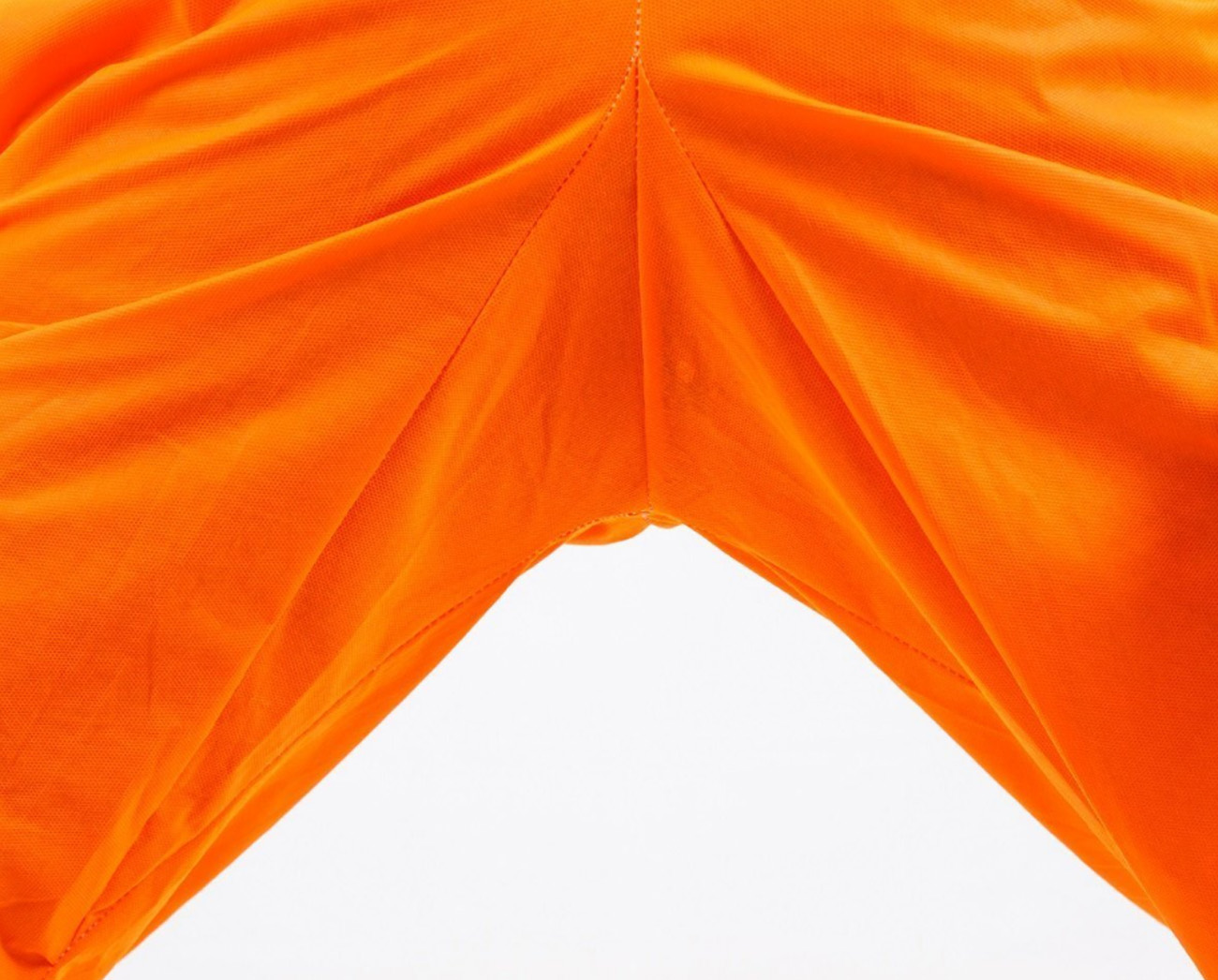 Einweganzug Karneval Fasching Kostüm Bauarbeiter Müllmann Einweg-Overall Orange