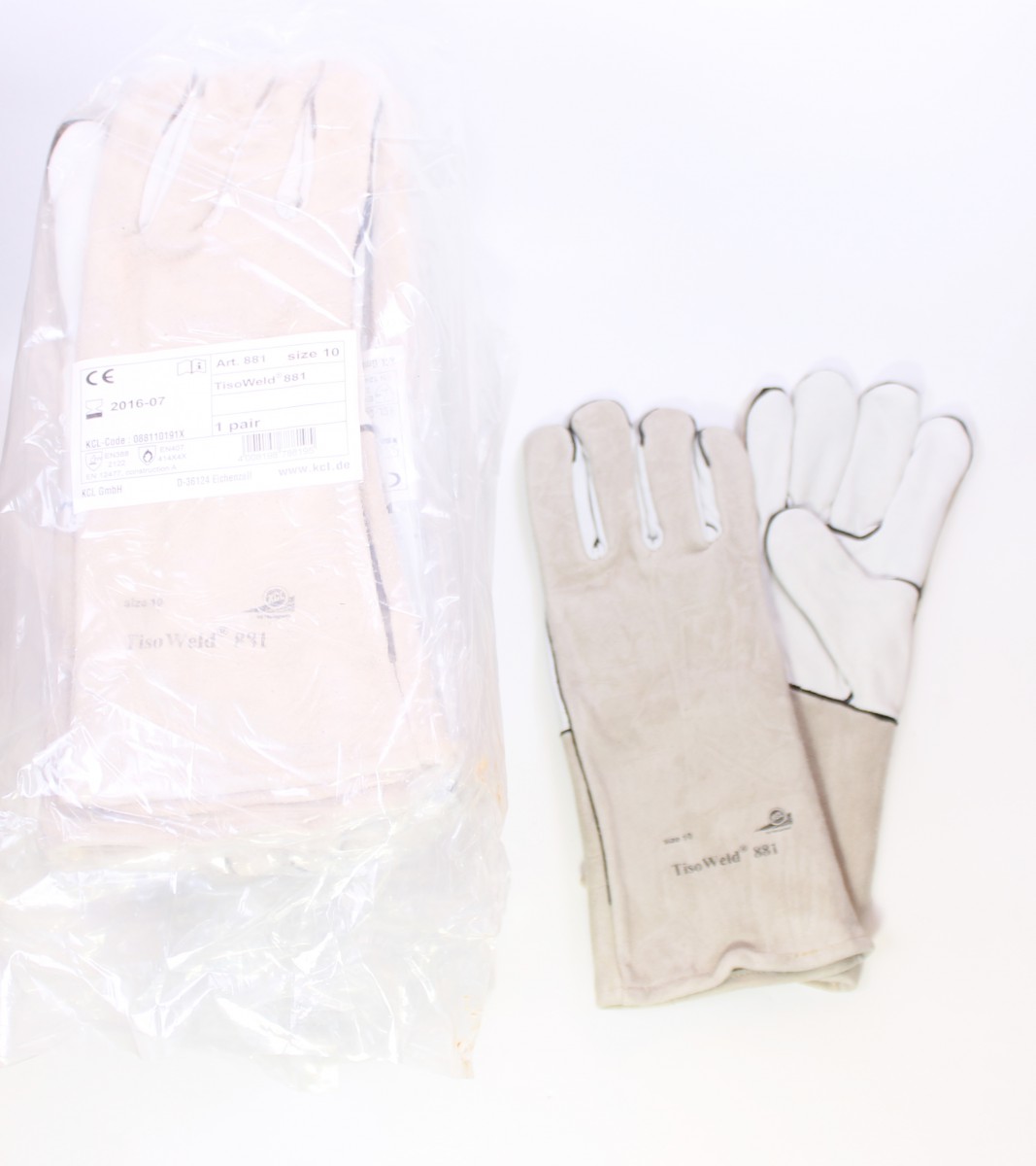 KCL Hitzeschutzhandschuhe TisoWeld 881 Gr. 10 Handschuhe Schweißen HONEYWELL