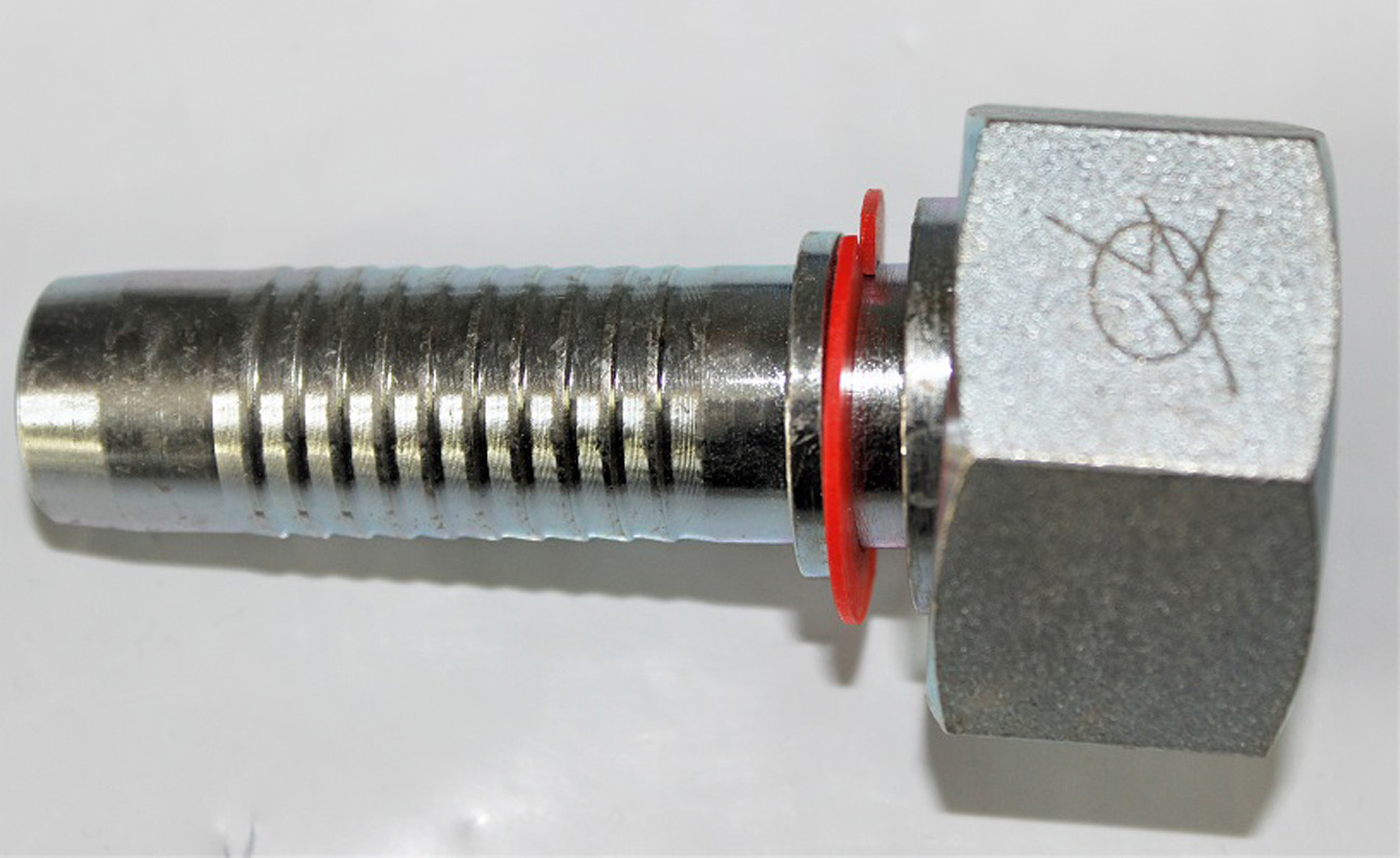 2 x Złączka węża hydraulicznego Złączka hydrauliczna DKOS prosta RA25 M36x2,0 4SP