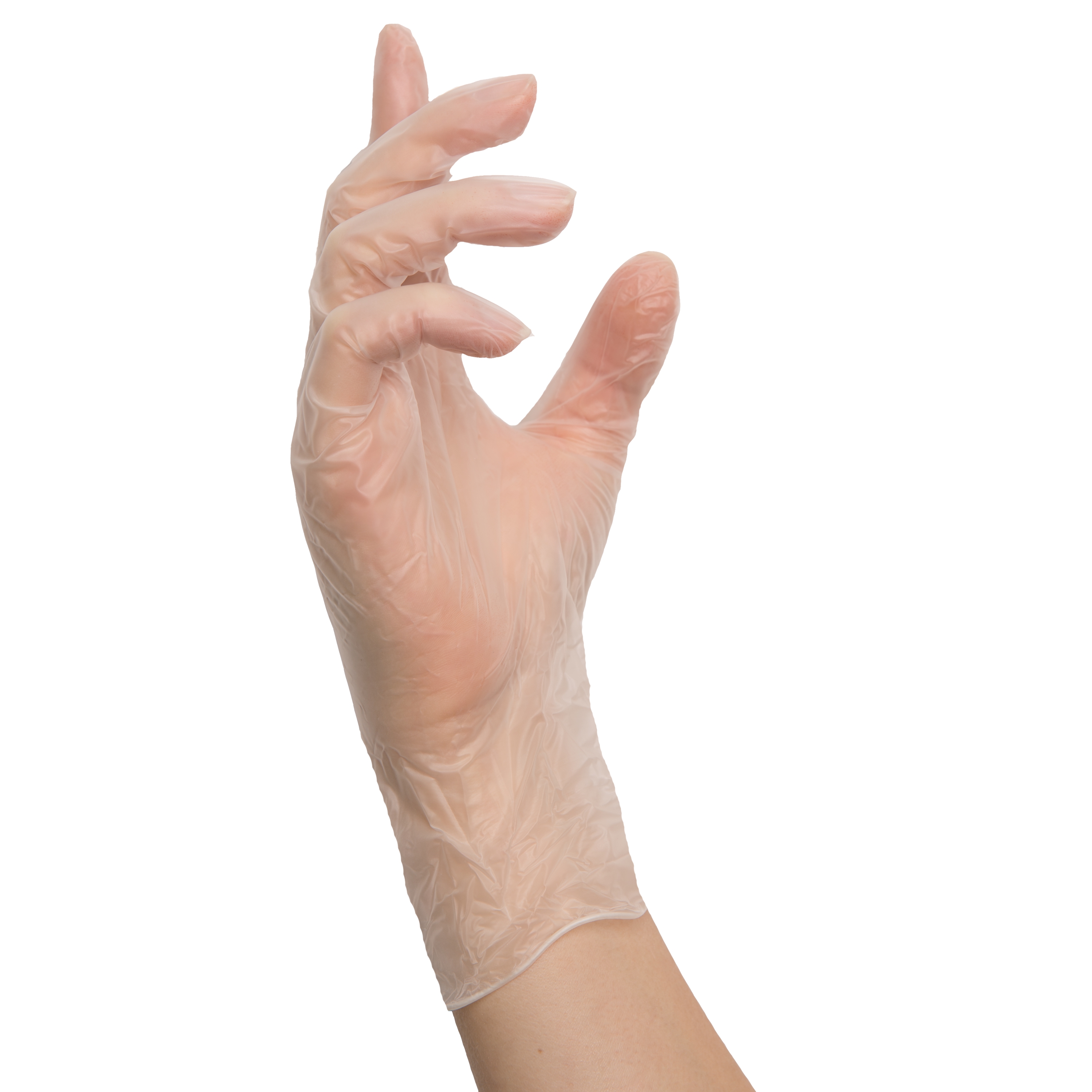 500 Paar Care More Vinyl-Handschuhe Gr. S Einmalhandschuhe Einweghandschuhe Puderfrei