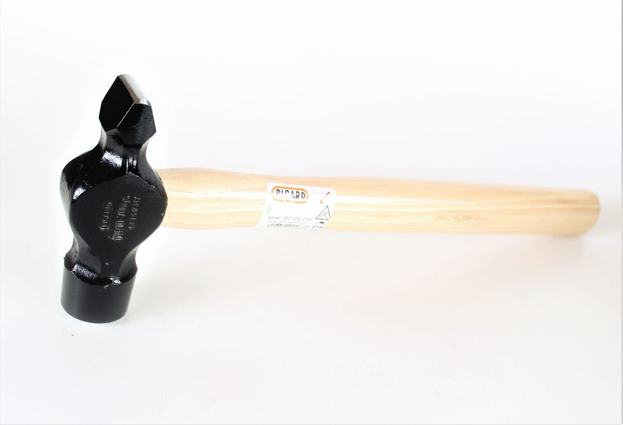 PICARD Schlosserhammer engl. Form Nr. 0001001-0900 Pinne Hammer Ingenieurhammer