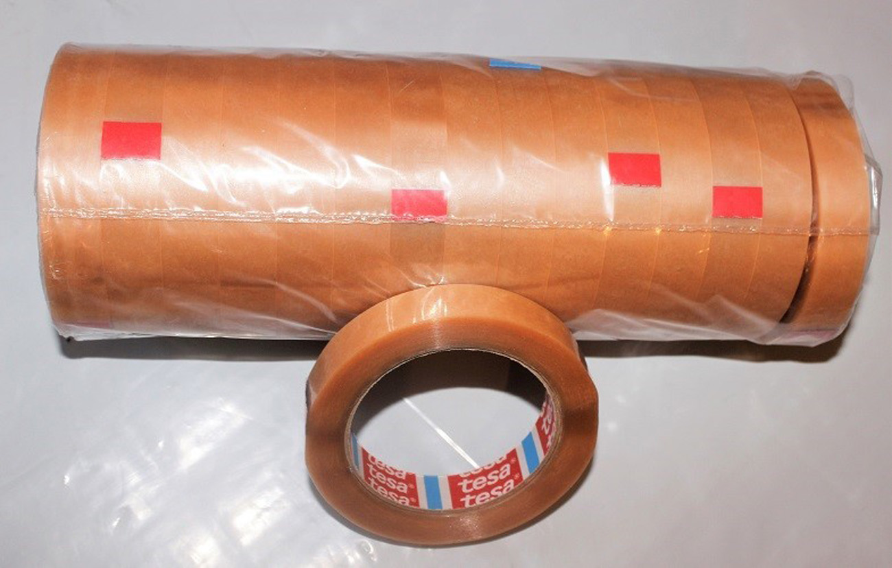16er-Pack TEAS Klebeband 66 m x 19 mm Packband Folienband transparent (1m=0,02€)