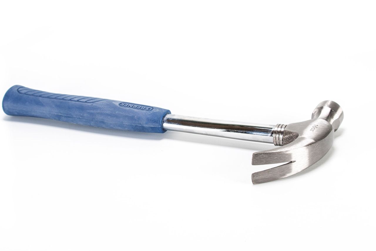 Klauenhammer 16 oz Hammer Latthammer Dachdecker Zimmermann Lattenhammer gebogen