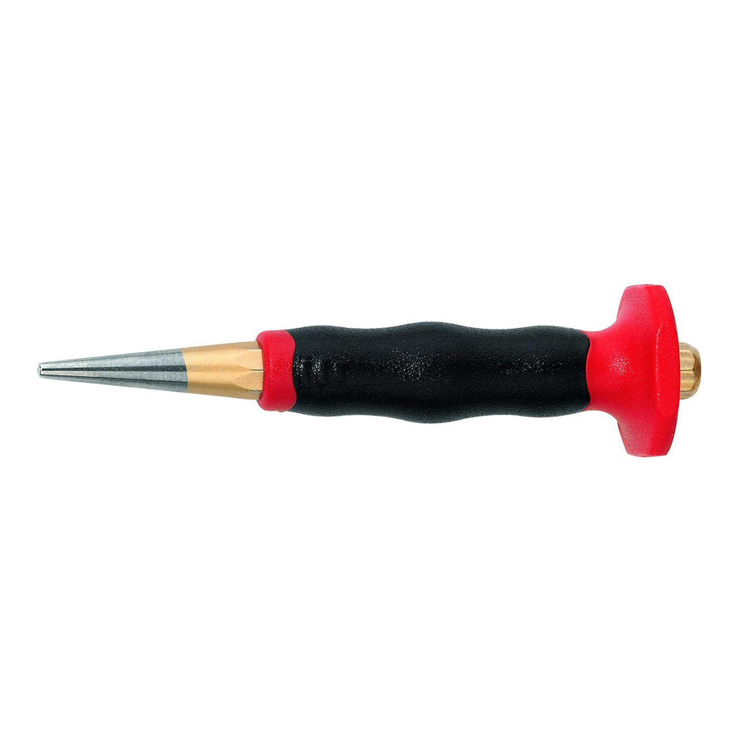 Zestaw dziurkaczy RENNSTEIG 6 elementów z osłoną dłoni 2-8 mm dłuto centrujące dziurkacz wkrętak