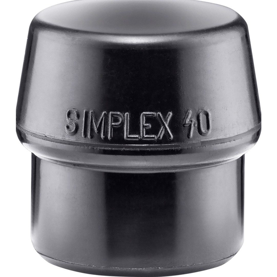 Wkładka SIMPLEX, kompozycja gumowa, czarna | D=40 mm | 3202.040