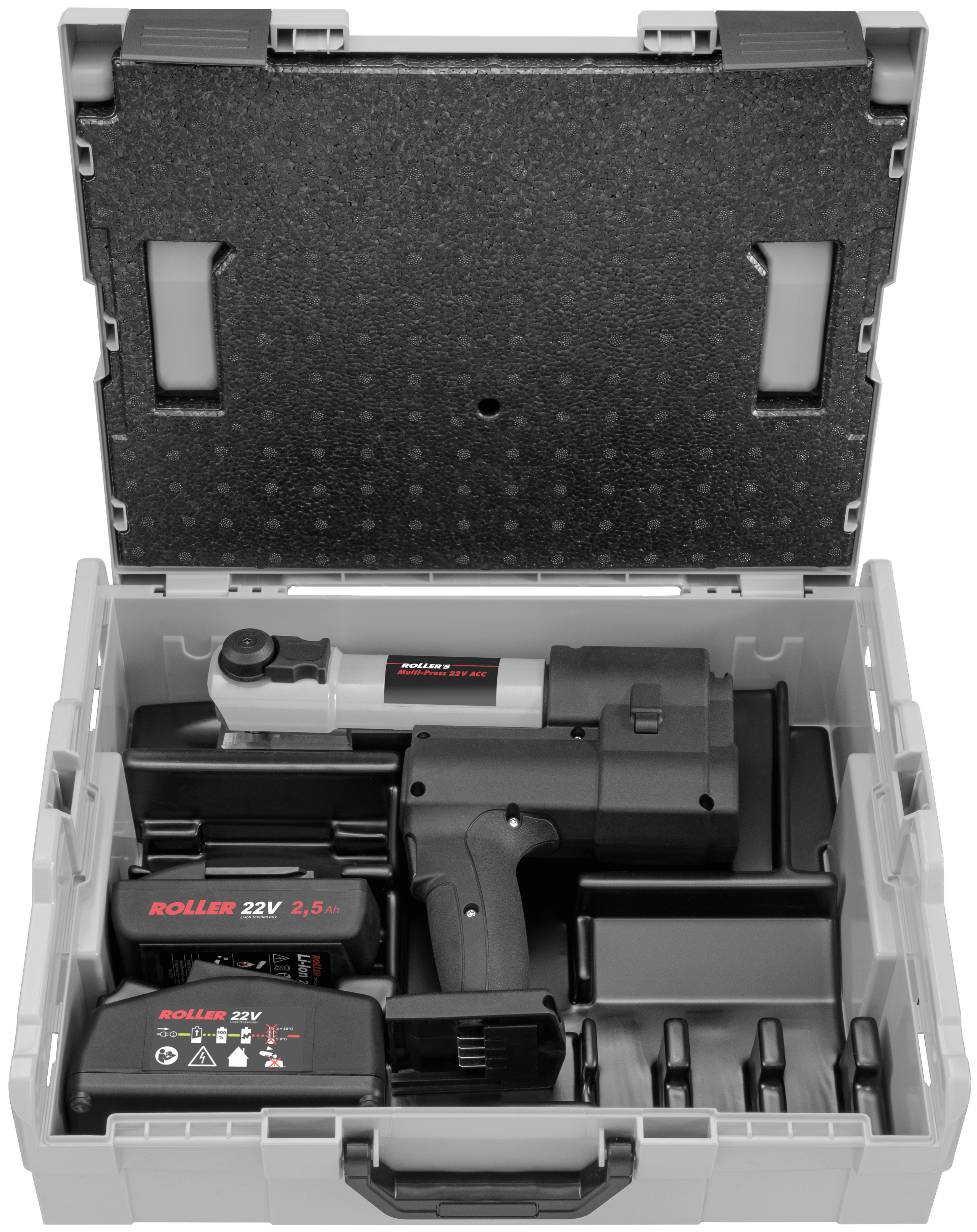 REMS Akku Press 22V ACC Pressmaschine Li-Ion Nr. 576011 Radialpresse L-Boxx