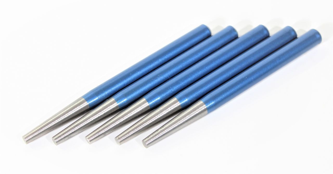 5x RENNSTEIG Durchschläger Durchtreiber glatt WS 120x10x6 mm Mechaniker Metall