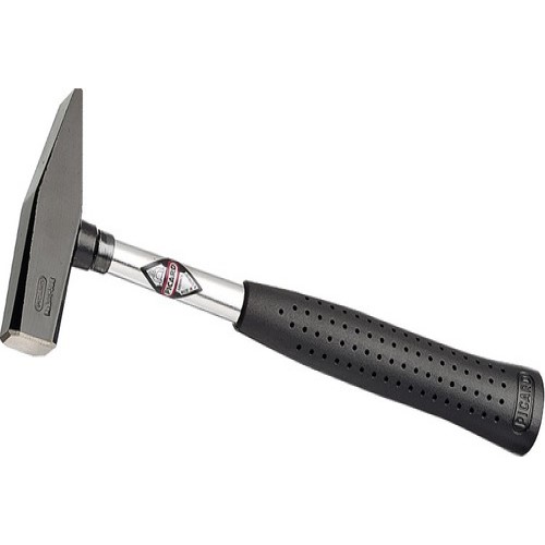PICARD Montagehammer 500 g mit Stahlrohrstiel Nr 30100500 Schlosserhammer Hammer