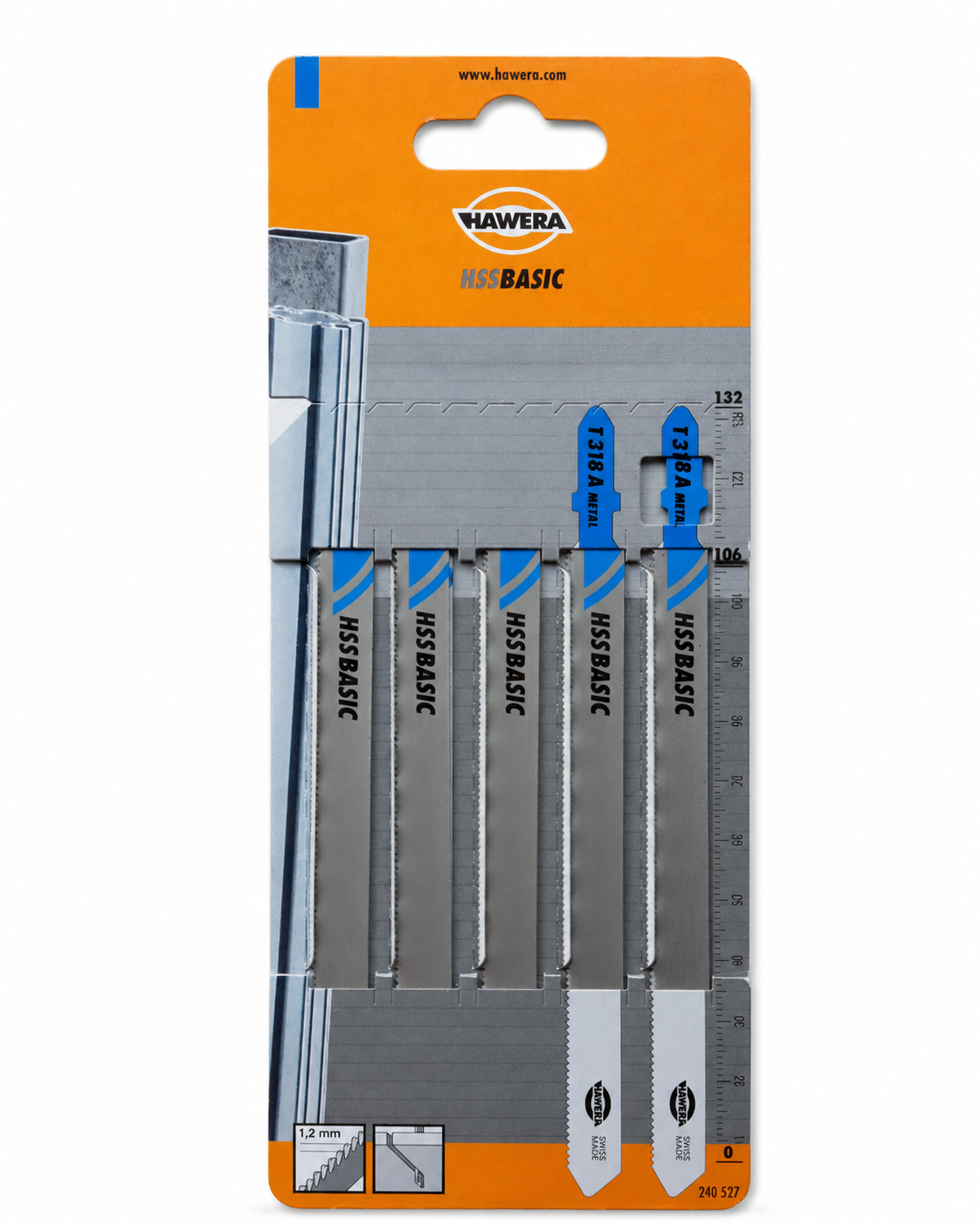 25 x HAWERA Stichsägeblätter T318A HSS Metall Alluminium Stichsäge Sägeblätter