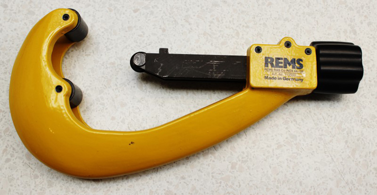 REMS Rohrabschneider RAS Cu-INOX 64-120 mm Nr. 113500 Rohrschneider Tube Cutter