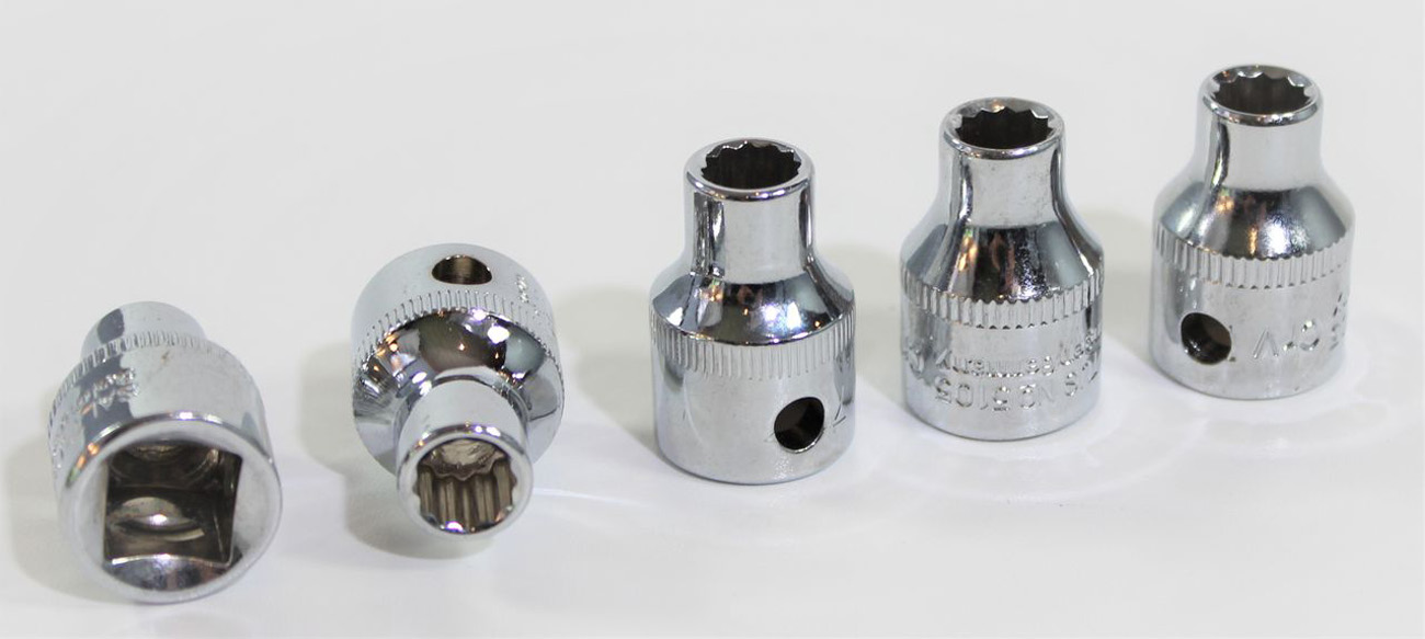 5 x SALTUS 3/8" Socket 7 mm Nakrętka dwunastokątna CrV Profi 5105 Nakrętki