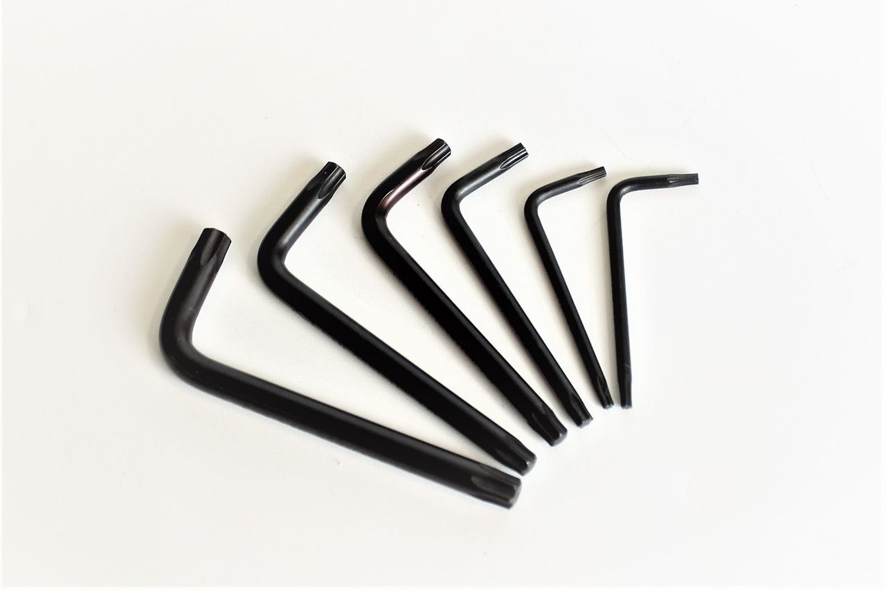 SALTUS Torx-Stiftschlüssel Set 6 tlg. 8-40 Winkel-Schraubendreher Steckschlüssel