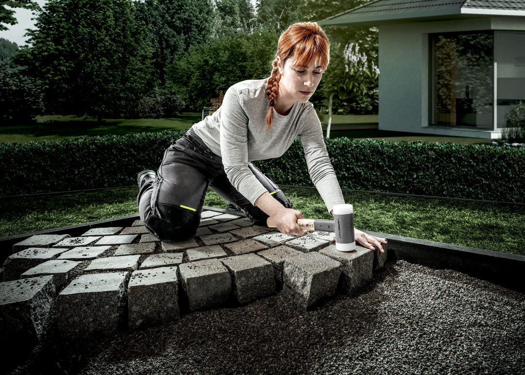 SUPERCRAFT-Schonhammer, mit schwingungsdämpfendem, ergonomisch geformtem und lackiertem Hickorystiel | D=20 mm | 3366.020 Młotek SUPERCRAFT z miękkim obuchem, z tłumiącym drgania, ergonomicznie ukształtowanym i lakierowanym trzonkiem hikorowym | D=80 mm | 3366.080