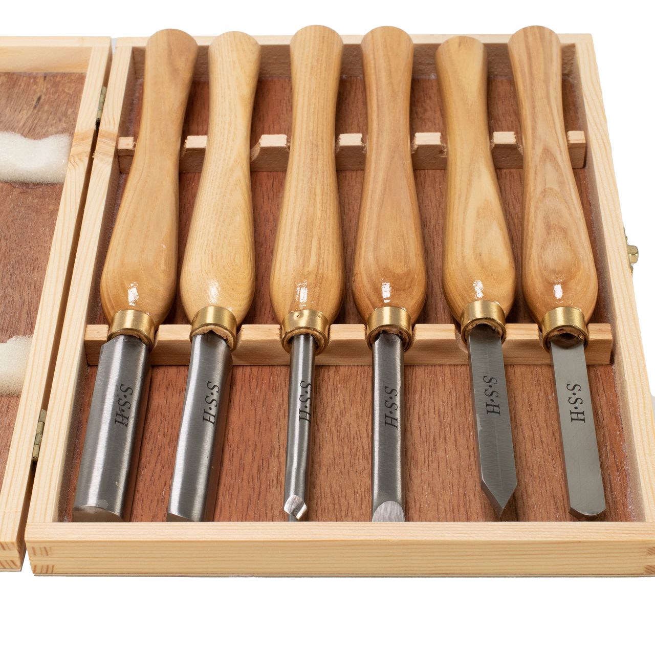 6 x Profi HSS Drechselmesser Midi-Satz Drechseleisen Drechselbank Drechselbeitel 6 x Profi HSS Drechselmesser Midi-Satz Drechseleisen Drechselbank Drechselbeitel