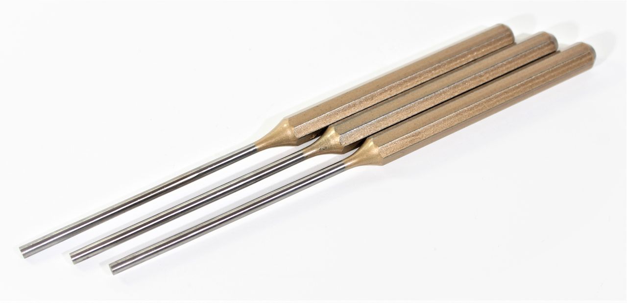 3x RENNSTEIG Splintentreiber 180x10x6 mm Meißel Körner Treiber Metallbearbeitung
