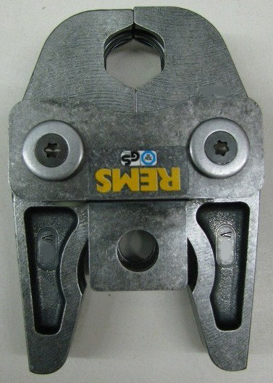 REMS wybór szczęk zaciskowych M lub V 12 15 18 22 28 35 do szczypiec zaciskowych Akku Press ACC REMS wybór szczęk zaciskowych M lub V 12 15 18 22 28 35 do szczypiec zaciskowych Akku Press ACC