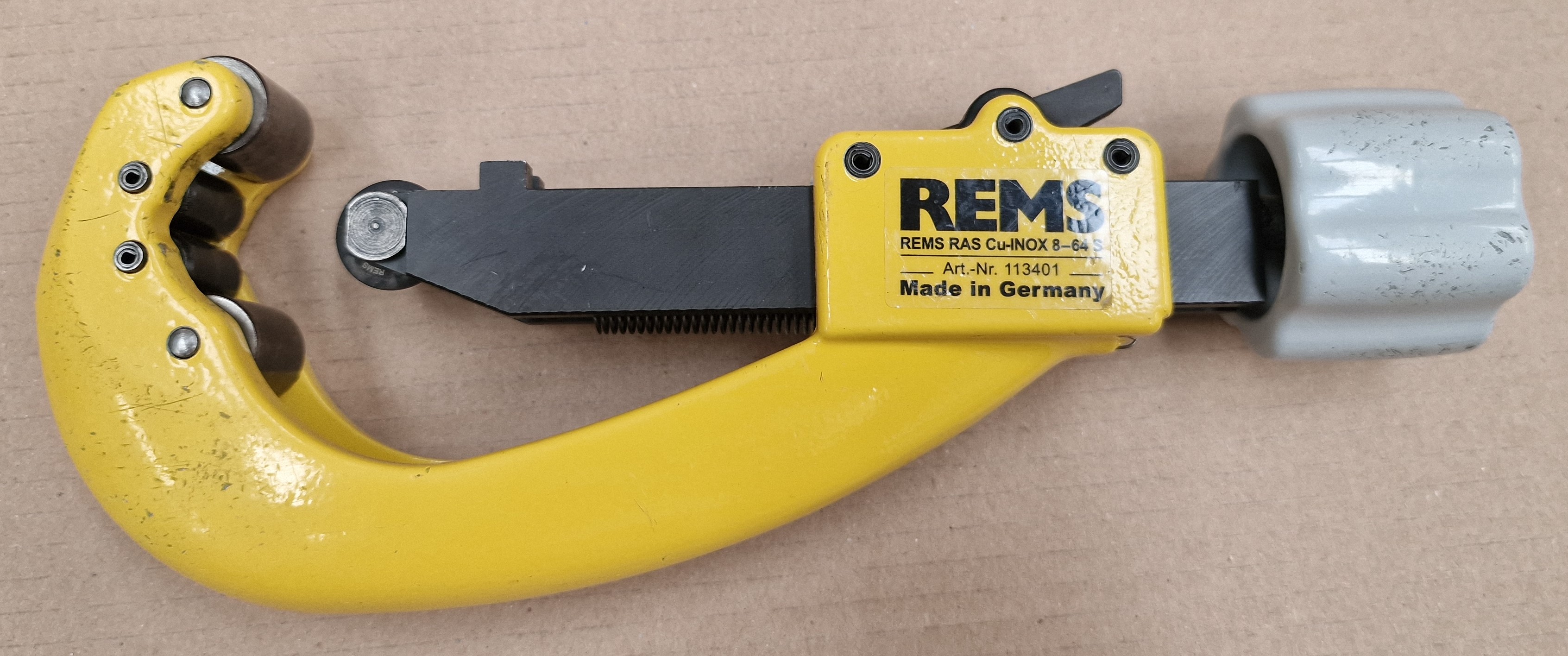 REMS Rohrabschneider RAS Cu-INOX S 8-64 mm Nr. 113401 Rohrschneider Tube Cutter