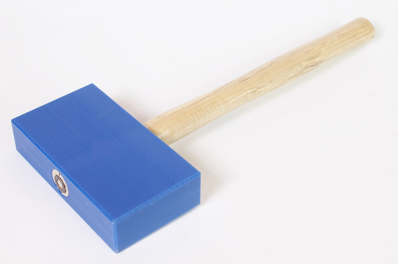 Młotek hydrauliczny 155 mm z miękkim czołem Młotek plastikowy Młotek hydrauliczny Młotek dekarski