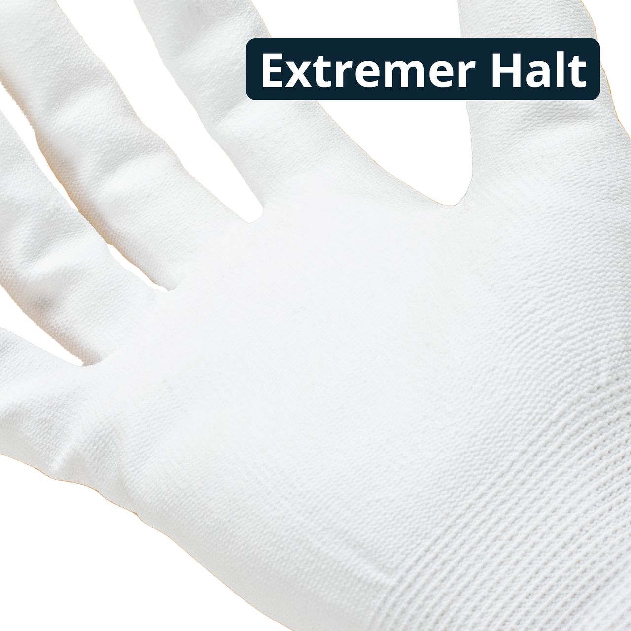 10 x HONEYWELL Schutzhandschuhe Nylon Weiß Gestrickt Polyamid Gr. 7/S Handschuhe