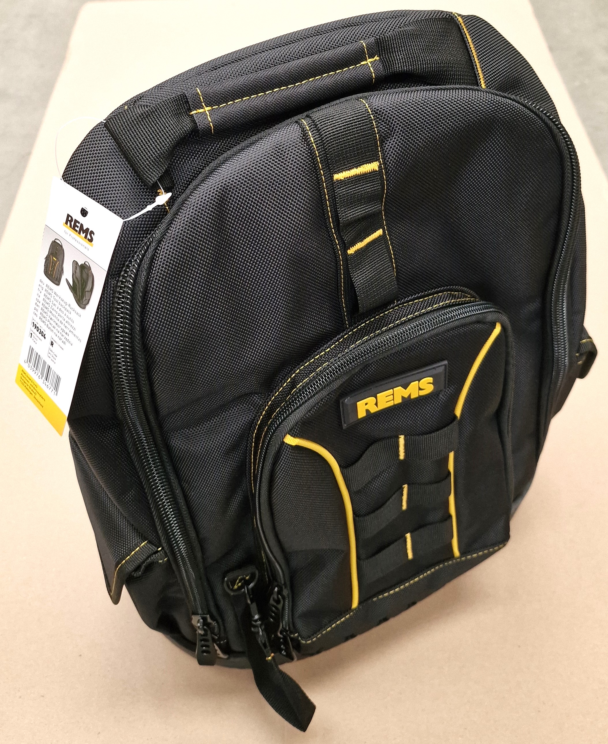 REMS Werkzeug Rucksack Nr 190304 Tasche Werkzeugrucksack extrem belastbar stabil